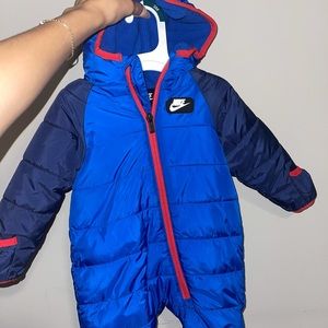Infant Nike snow suit.
